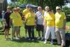 Executive Director, Marianne Grace, (left) with Senior Games athletes at Rose Tree Park
