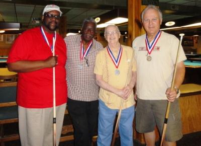 Billiards Men's Doubles medalists:
Gold: Eugene Alliston and Julius Hernandi
Silver: Charles Kelley and John Lister