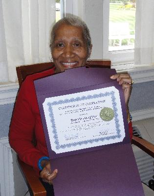 P.E.E.R. graduate, Brenda Haughton