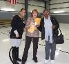 Christy Bobo, Director of Housing at the County Office of Services for the Aging (COSA); Joanna Geiger, Delaware County Link to Aging and Disability Resource Center Coordinator; and Betty Whitehead, of Drexel Hill. Betty Whitehead was one of the winners of a $50 Lowe's gift card at the Energy Fair that was held on November 14 at the Brookhaven Municipal Building. The Energy Fair was sponsored by the Delaware County Link to Aging and Disability Resource Center (ADRC) in partnership with Delaware County Council and COSA. The Energy Fair provided information for those interested in managing their heating and utility costs this winter. 
