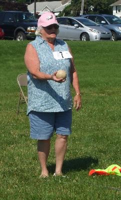 softball toss