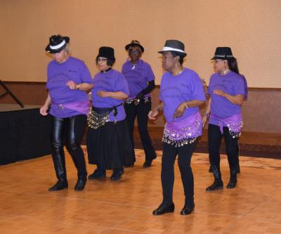 Line Dancers from Chester Senior Center