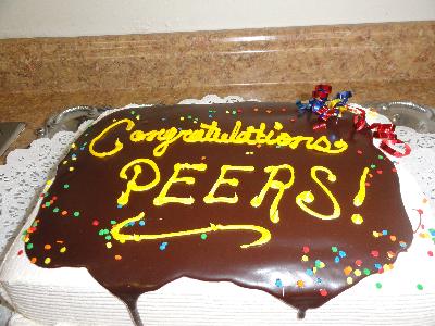 Congratulations to all of the P.E.E.R. graduates!