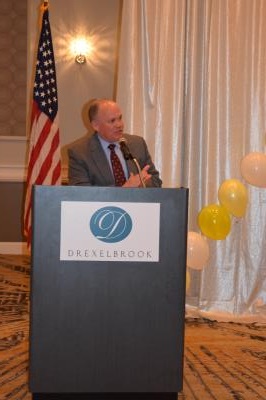 Delaware County Council Chairman, John McBlain, addresses luncheon guests.